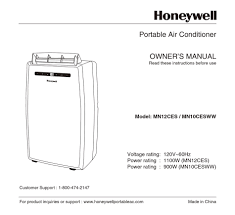 You are free to download any honeywell air conditioner manual in pdf format. Honeywell Mn12ces Owner S Manual Pdf Download Manualslib