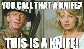 Linda kozlowski in crocodile dundee 2 i love her blouse! Crocodile Dundee Mick Dundee Paul Hogan Classic Movie Quotes Crocodile Dundee Movie Quotes