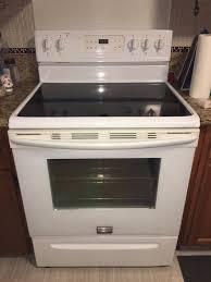 frigidaire glass top stove for in