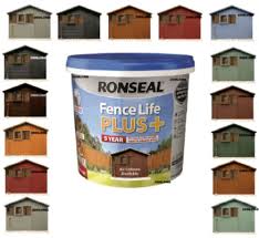 Ronseal Fence Life Plus Country Oak 5l