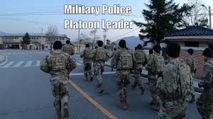 military police platoon leader