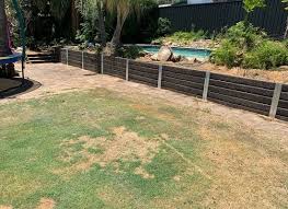building retaining walls on property