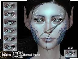 the sims resource mermaid eyeliner