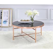 Round Coffee Table Rose Gold Best