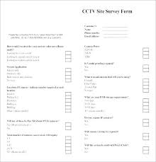 Food Questionnaire Template
