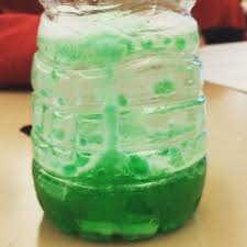 Food Dye Baby Oil Chemical Reactions