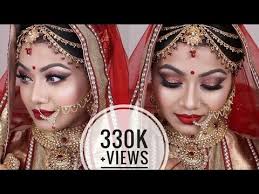 red asian bridal makeup tutorial 2017