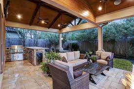 Vaulted Ceiling And Exposed Beams