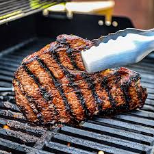 easy grilled sirloin steak on weber gas