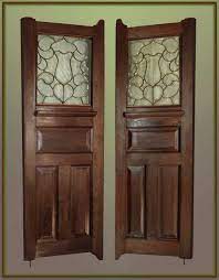 Pair Of Cherry Saloon Doors Wooden