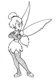 printable tinkerbell coloring pages