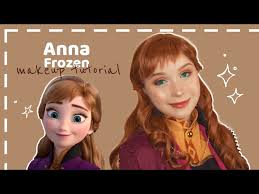 anna frozen 2 cosplay make up