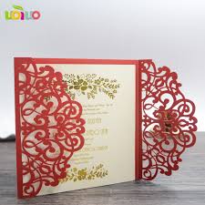 Us 20 4 Free Shipping Red Bengali Wedding Invitation Card Arabic Wedding Invitation Cards Nepali Marriage Invitation Card In Cards Invitations