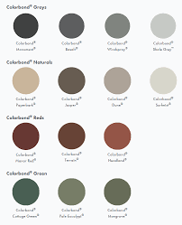 Colour Selection Roof Paint Colours