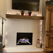 Custom Wood Fireplace Mantel