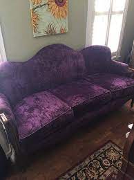Purple Couch Retro Couch Purple Furniture