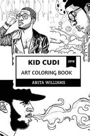 Kid Cudi Art Coloring Book Alternative Hip Hop And New Rock