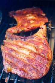 traeger smoked pork chops the food