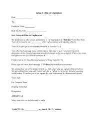 Letter Of Offer Under Fontanacountryinn Com