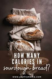 how many calories in sourdough bread