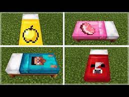 how to make custom minecraft bed sheets