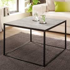 In Square Ceramic Coffee Table With