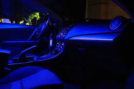 hatchback blue led interior light kit