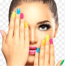 woman showing manicures manicure nail