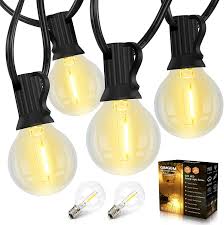 48ft outdoor string lights with