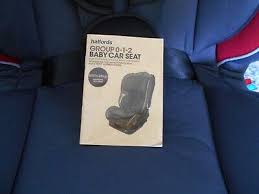 Halfords Group 0 1 2 Baby Car Seat From