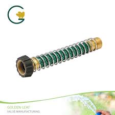 brass 3 4 in garden hose coiled spring