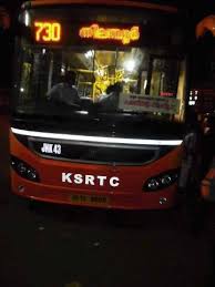 ksrtc bus time nilambur
