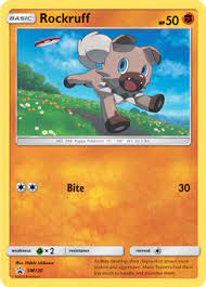 A complete pokémon card database providing details for every card searchable on species, special variants, moves, abilities and more. Rockruff Sun Moon Promo Tcg Card Database Pokemon Com