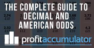 How To Use Decimal Odds American Odds How To Convert