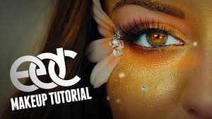 edc rave makeup tutorial iheartraves