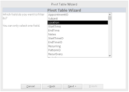 pivot table database template pivot table