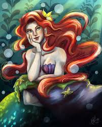 ariel the little mermaid fanart
