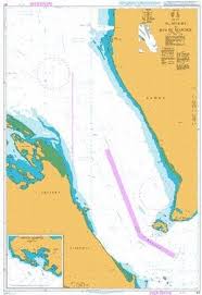 Amazon Com Ba Chart 452 Red Sea Al Mukha To Bab El