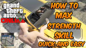gta 5 how to max strength stat