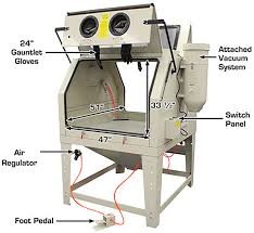 industrial sand blaster cabinet with