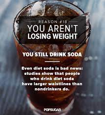 reason to stop drinking soda poster
