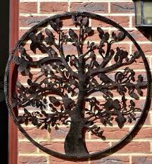 large tree of life garden wall ornament
