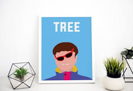 Oliver Tree Poster Minimalist Poster