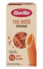 red lentil penne pasta barilla