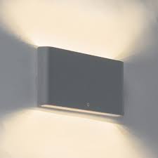 Modern Outdoor Wall Lamp Dark Gray 17