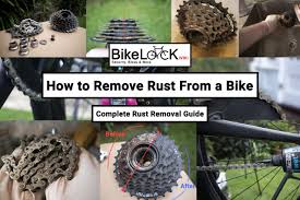 how to remove rust from a bike 3