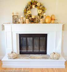 How To Update A Fireplace With Brass