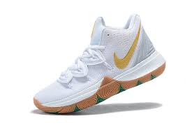 All you need is a little luck. Men S Basketball Shoes Nike Kyrie 5 White Metallic Gold Pure Platinum Cheapinus Com