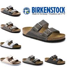 Birkenstock Arizona Soft Footbed Oiled Leather Flip Flops