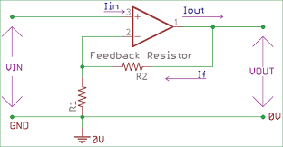 Non Inverting Operational Amplifier Op